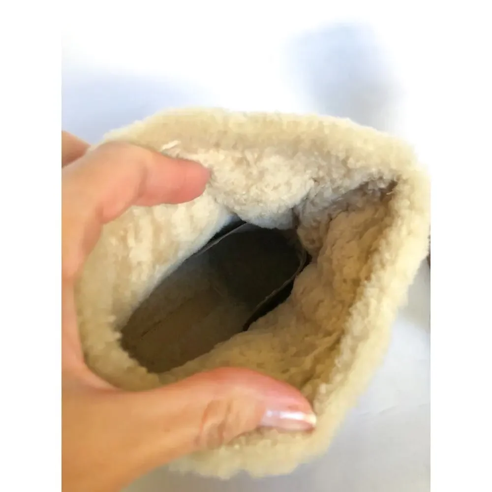 Veronica Beard Elfred Wedge Booties Boots